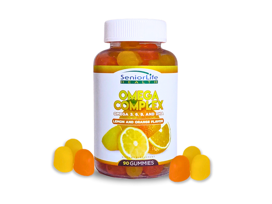 Omega Oil Complex Lemon & Orange flavor Gummies